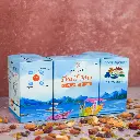 Vedgram Trail Mix – Healthy mix of seeds, nuts, and dried fruits in eco-friendly pack front.webp